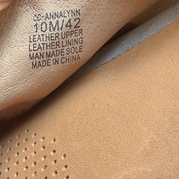 Corso Como Women’s Leather Suede Flat Tan Shoes Size: 10 - Picture 7 of 7